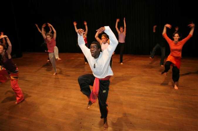 Dance workshop with John Kayongo